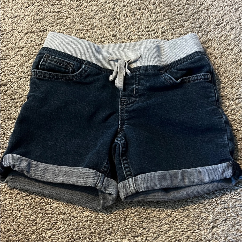 Justice Jean Shorts with Gray Waistband